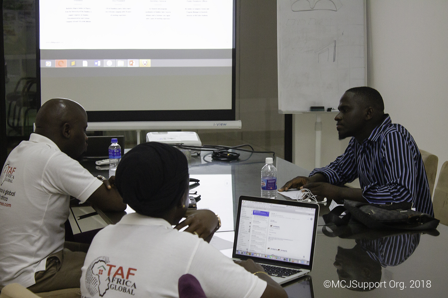 Meeting Taf Africa Global&nbsp;Officials